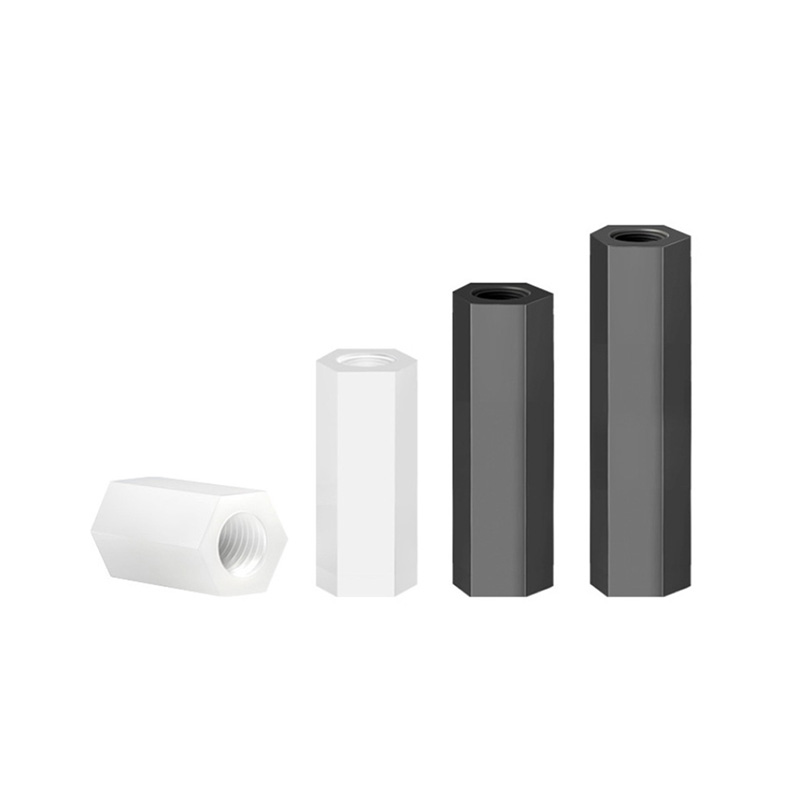 Nylonová izolace sloupce Sloupec Hexagonální nylonové ořechy Elektrické příslušenství