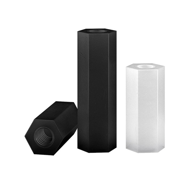 Nylonová izolace sloupce Sloupec Hexagonální nylonové ořechy Elektrické příslušenství