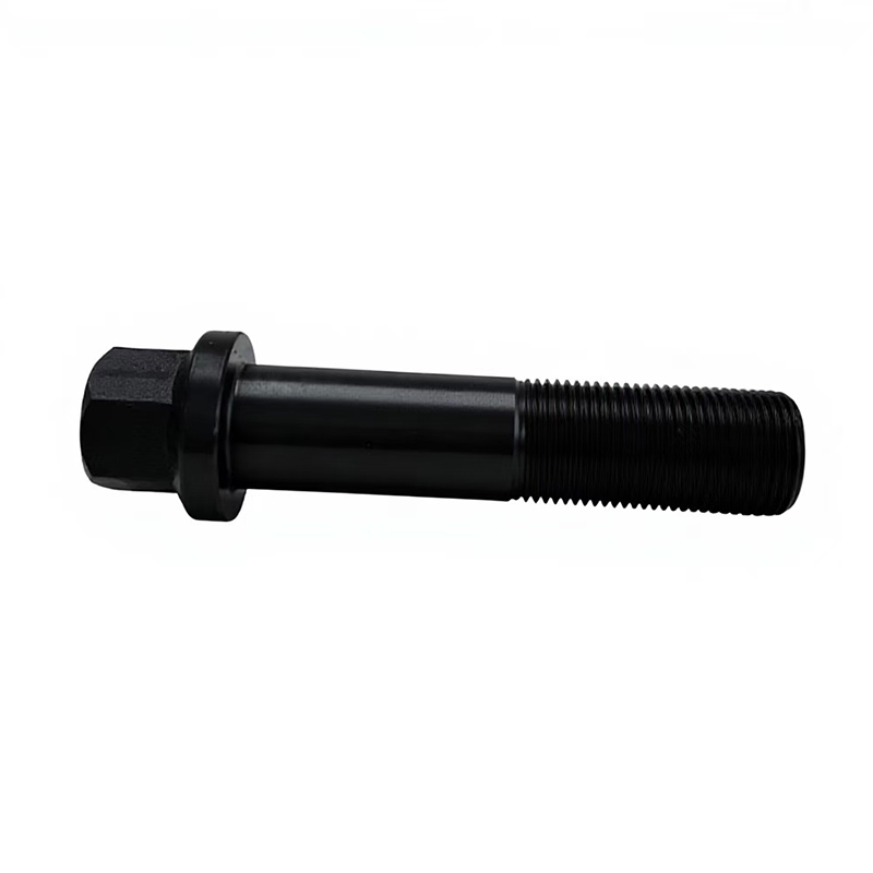 M8×60 legovaná ocel třídy 8.8, pozinkovaný, šestihranný šroub s přírubou, válcové šrouby