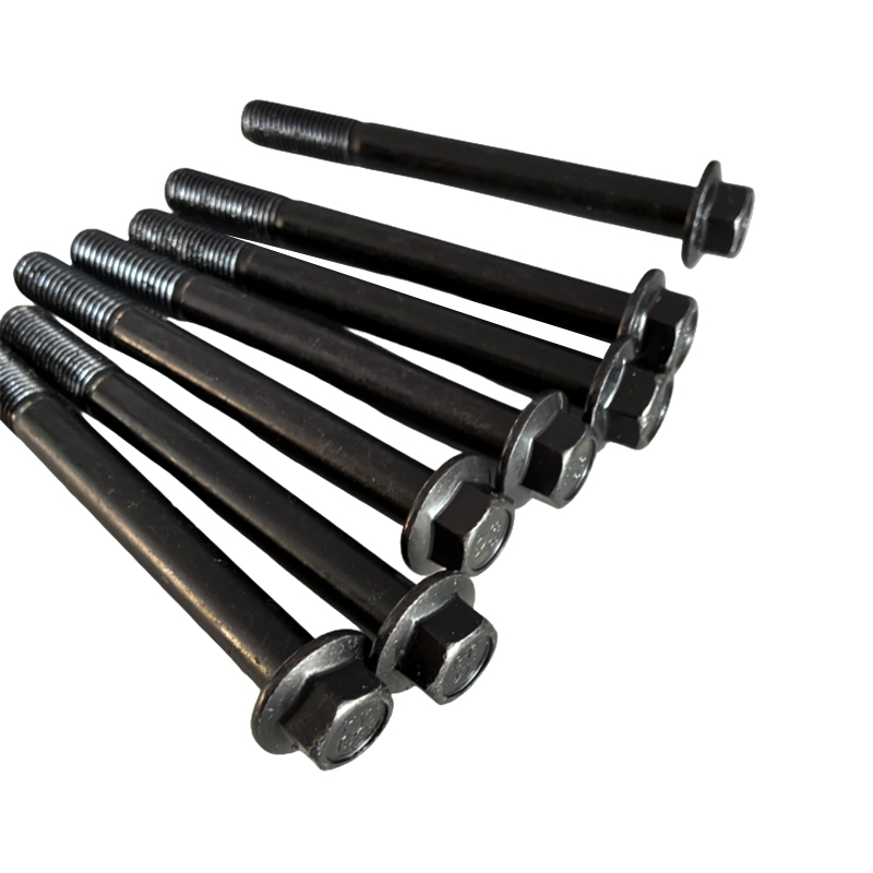 Legovaná ocel M6*20 Galvanizované šestihranné přírubové šrouby